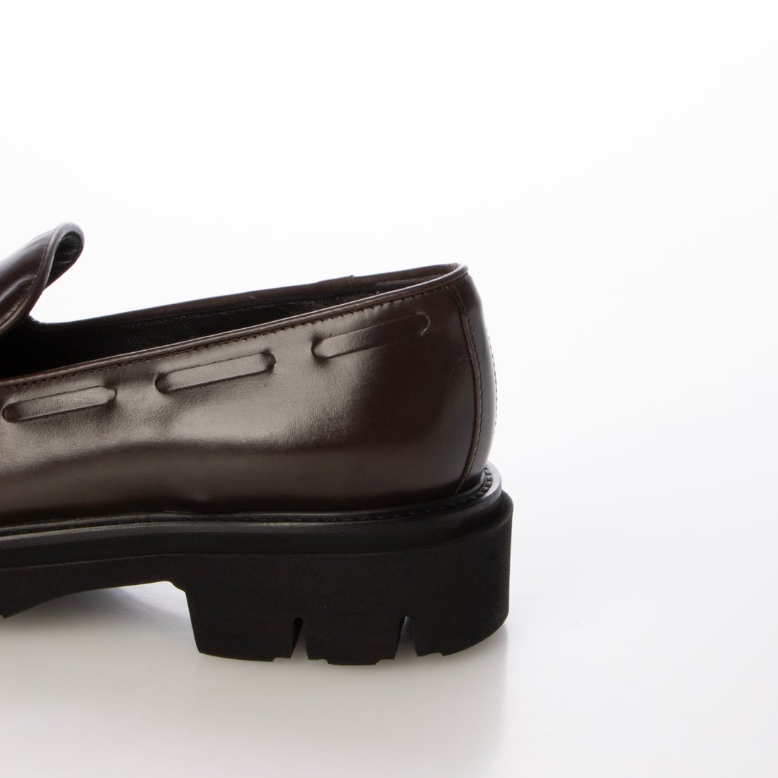 ルカ グロッシ Luca Grossi タンクソールタッセルローファー （ダーク