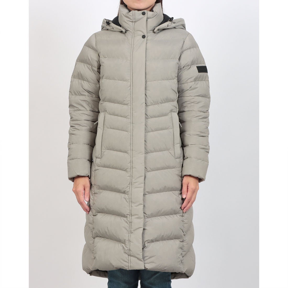 モンベル mont-bell ダウンコート （ライトグレー） - ファッション