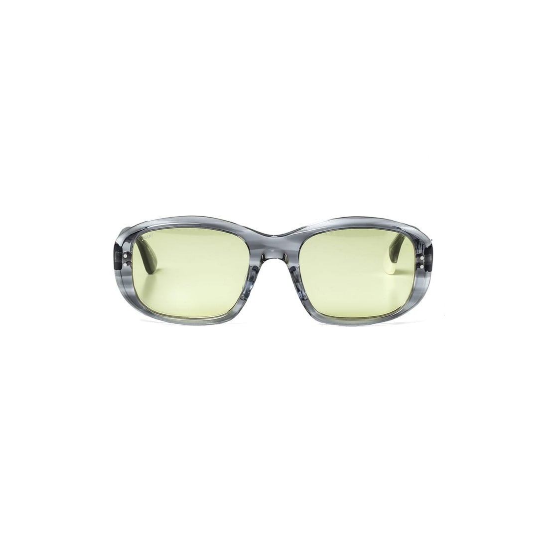 エムエーエスユー MASU MASU X BLANC Oval Shape Sunglasses （Gray