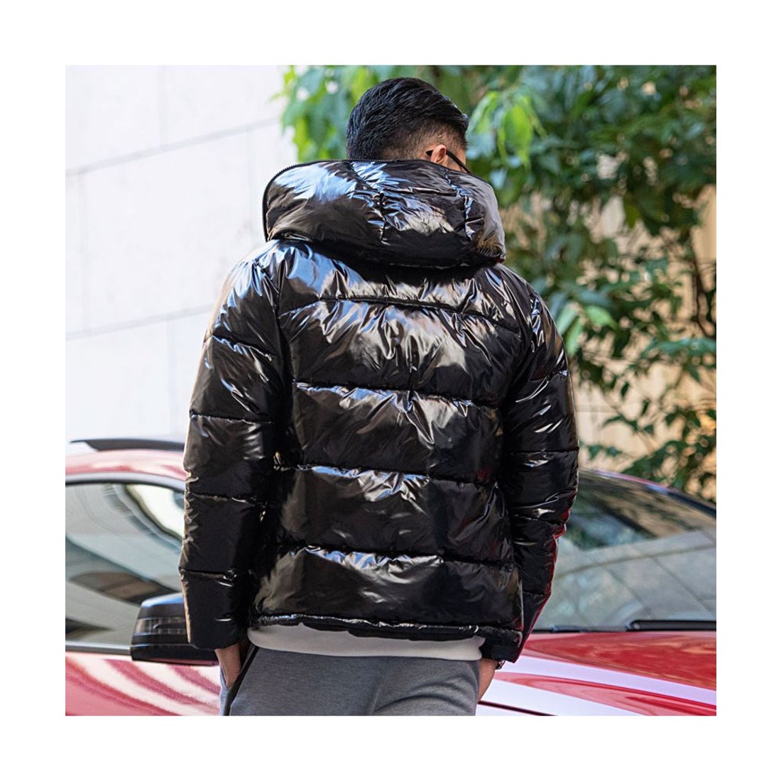 キャバリア CavariA CavariA ロゴラインテープFELLEX加工ジップアップ