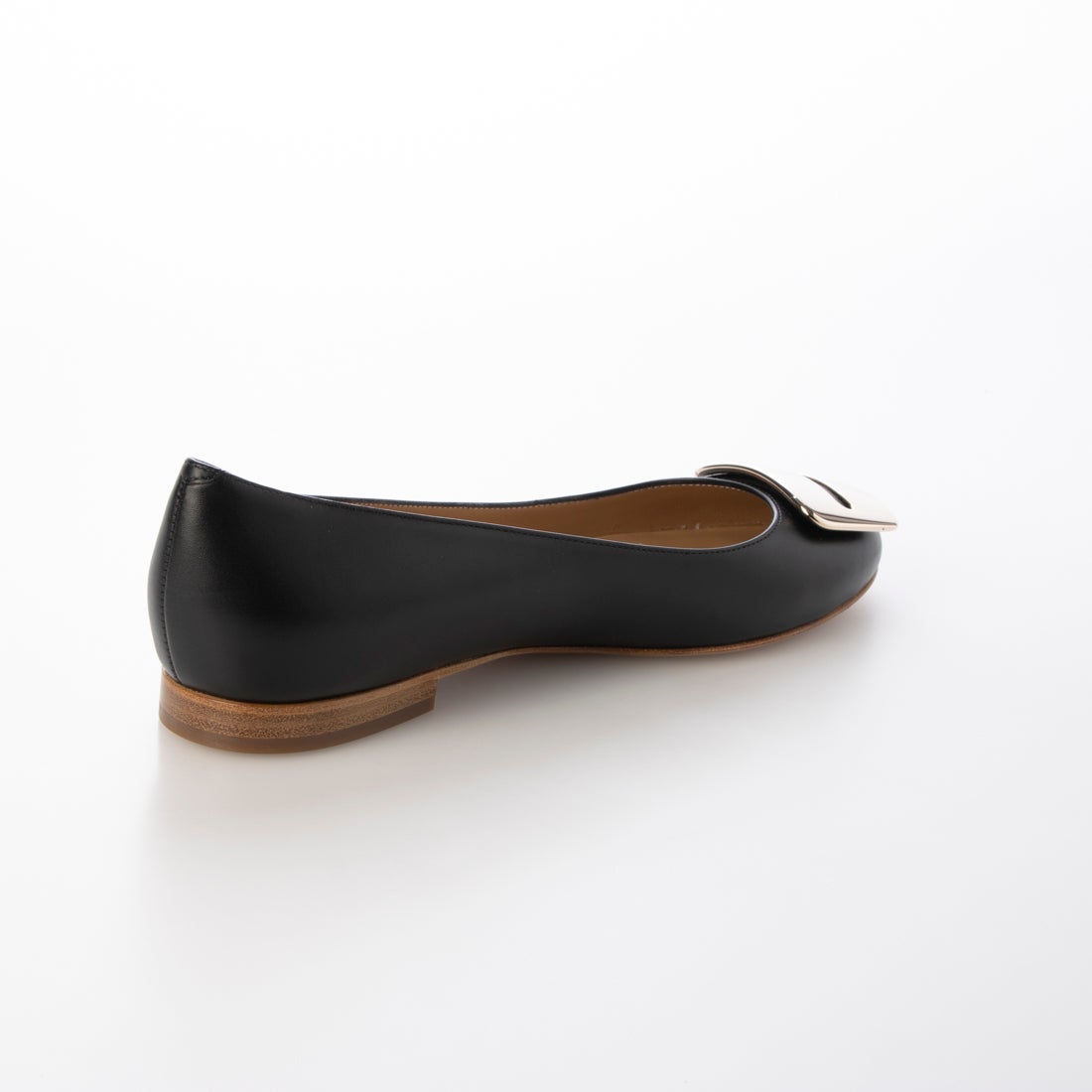 ペリーコ PELLICO GOLD ANELLI FIBBIA フラット パンプス （BLACK