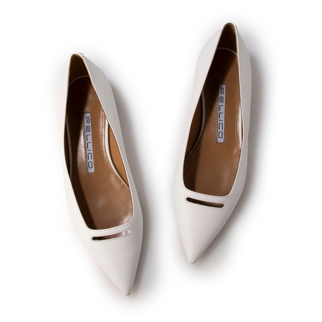 PELLICOペリーコ】フラットパンプス 千鳥格子 バックル 36.5