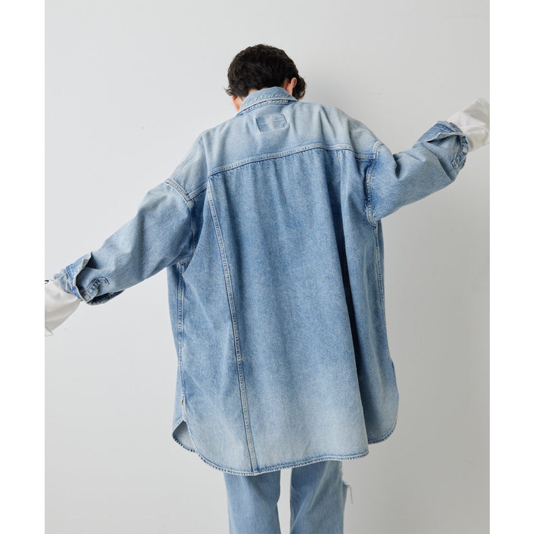 ウィムガゼット Whim Gazette 【15th Anniversary】デニムシャツ