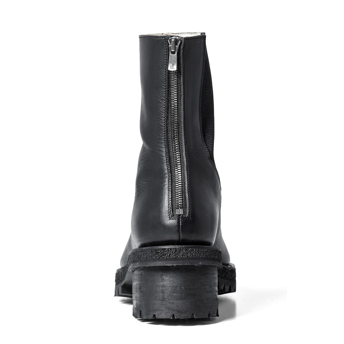 The Viridi-anne BACK ZIP-UP BOOTS （BLACK） 通販 大阪/京都 -FASCINATE