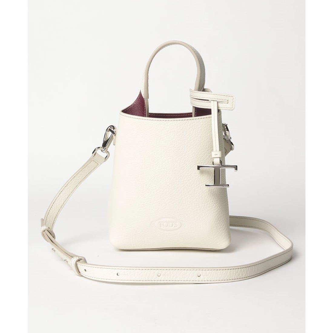 トッズ TOD'S 【TODS】トッズ レザーバッグ マイクロ T タイムレス
