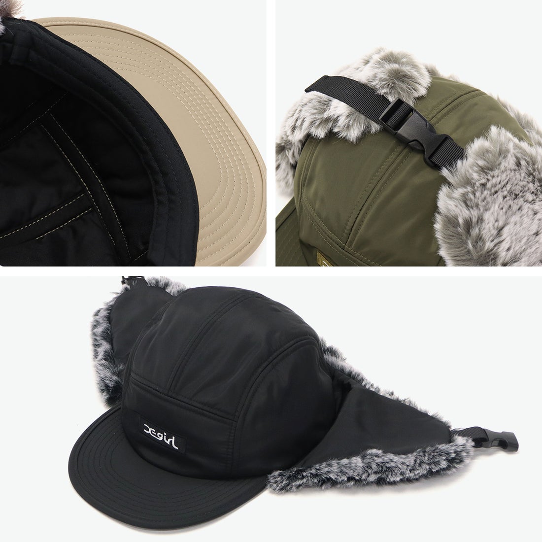 エックスガール X-girl キャップ レディース 帽子 ブランド 秋 冬 秋冬