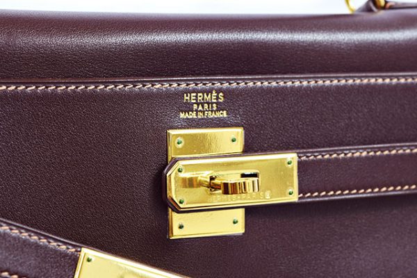 売切】エルメス ケリー32 内縫い ハバナ ヴォーガリバー □B刻印 新品