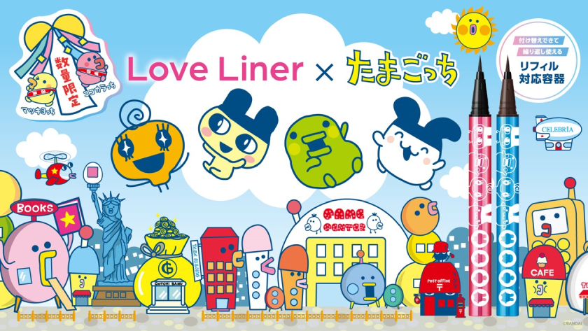 まめっち、くちぱっち、めめっち、みみっちのポップ＆キュートな