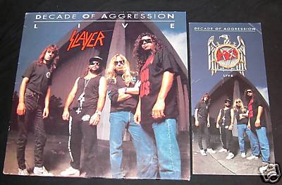 Slayer – Decade Of Aggression Live - DLP - Sentinel Records