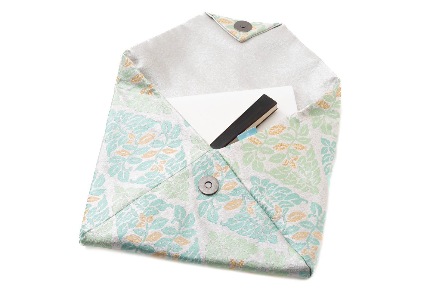 佐賀錦の数寄屋袋】菱に生命の樹| 仙福屋宗介