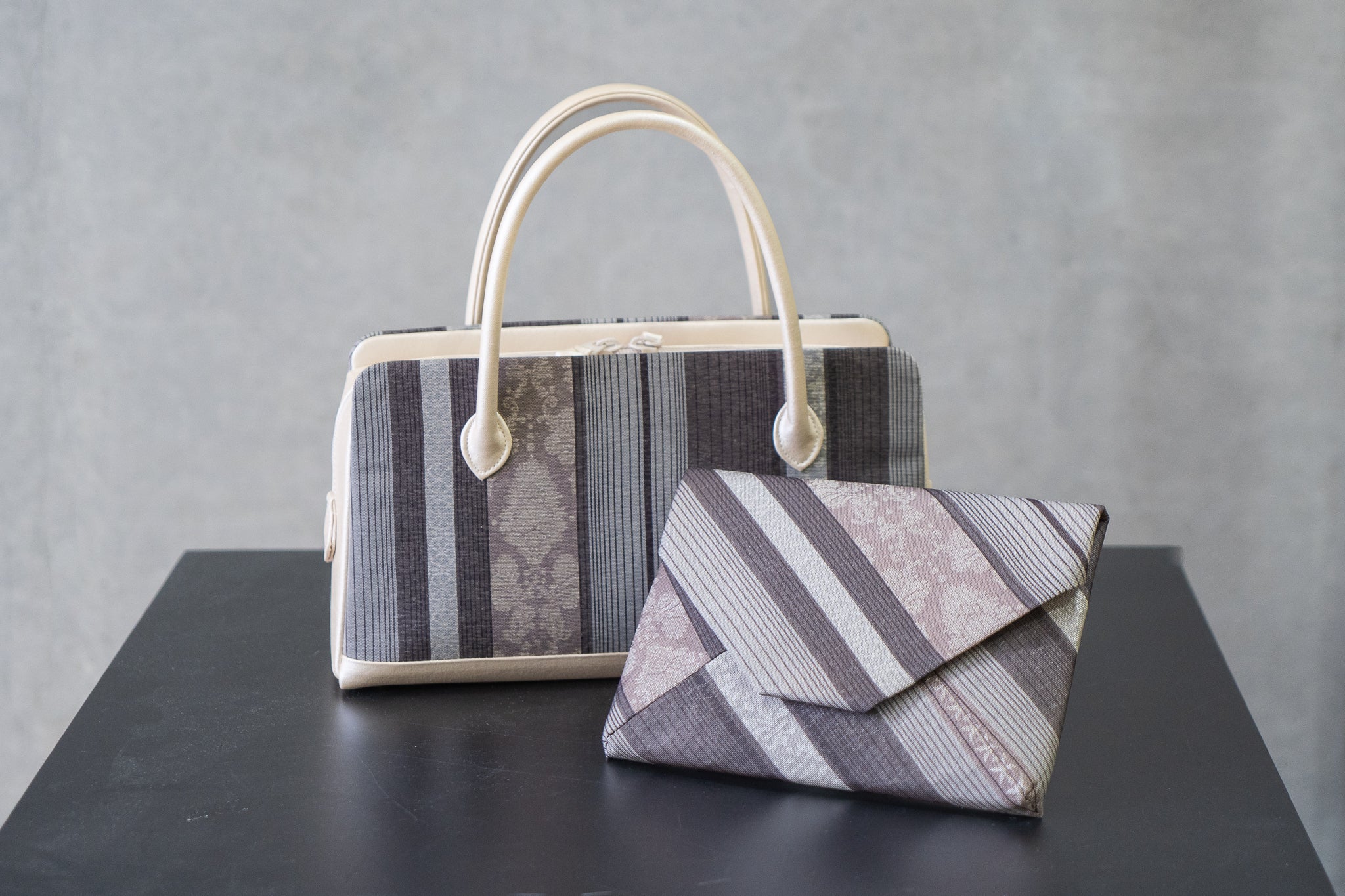 総紗縫の利休バッグ】ヴィクトリア献上柄| 仙福屋宗介