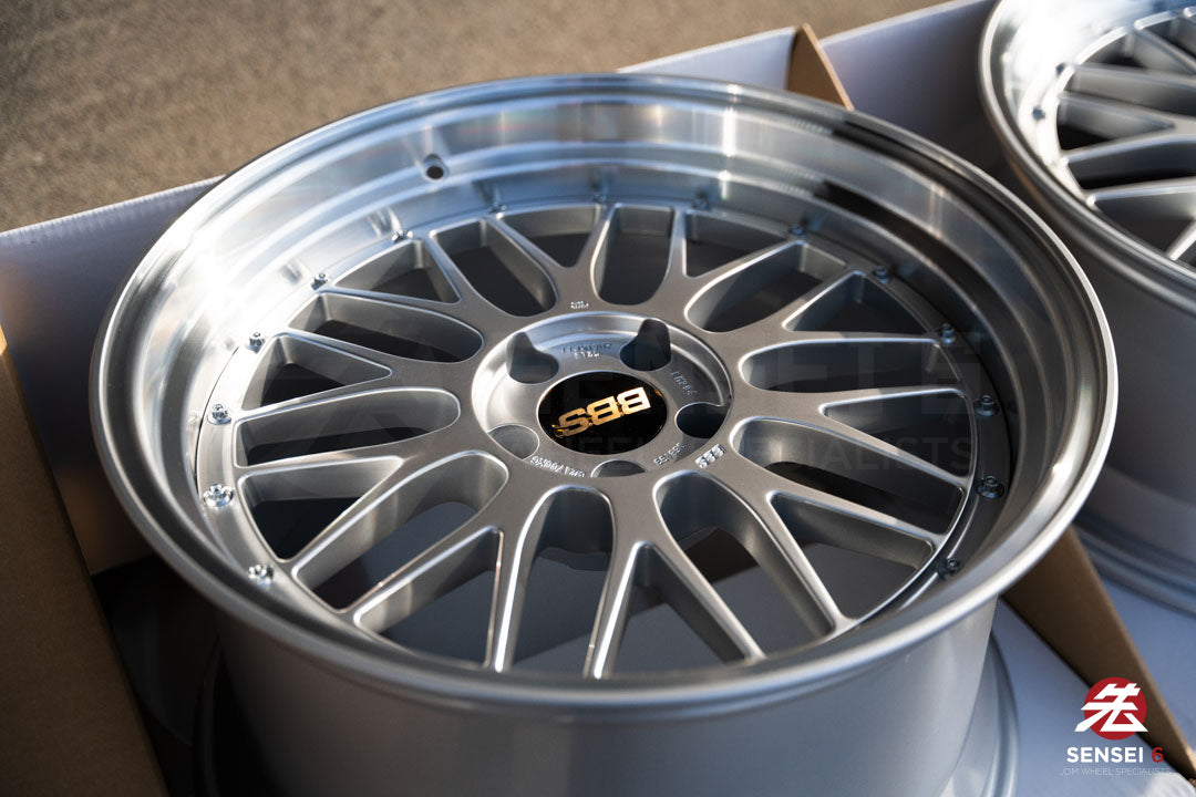 BBS LM / 19x9.5 +23, 19x11 +35 / 5x112 / Diamond Silver – Sensei 6