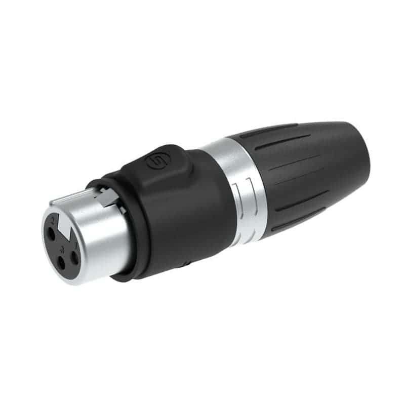 オーディオコネクタ キャノンXLR3芯個別包装 計42個 オーディオ
