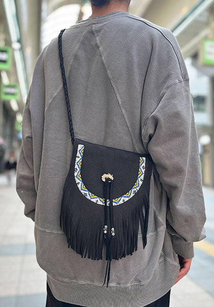 Nasngwam.× EARLY MORNING BEADS MEDICINE BAG / 鹿革バッグ 通販 SEEK