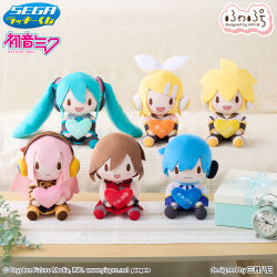 セガ ラッキーくじ ピアプロキャラクターズ「ふわぷち」｜プライズ