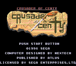 CrusaderOfCenty_MDTitleScreen.png