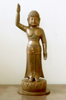 釈迦誕生仏（青銅製）の販売