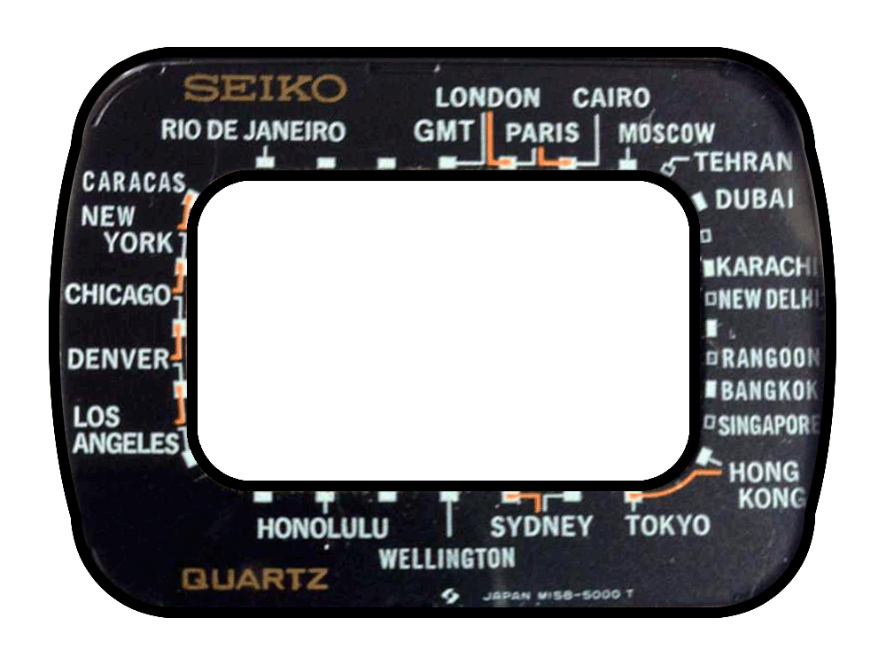 Vintage Seiko World Time - M158-500X
