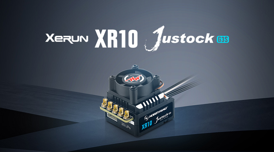 HOBBYWING COMBO-XR10 Justock G3S ESC & 3650 SD G2.1 ブラシレス