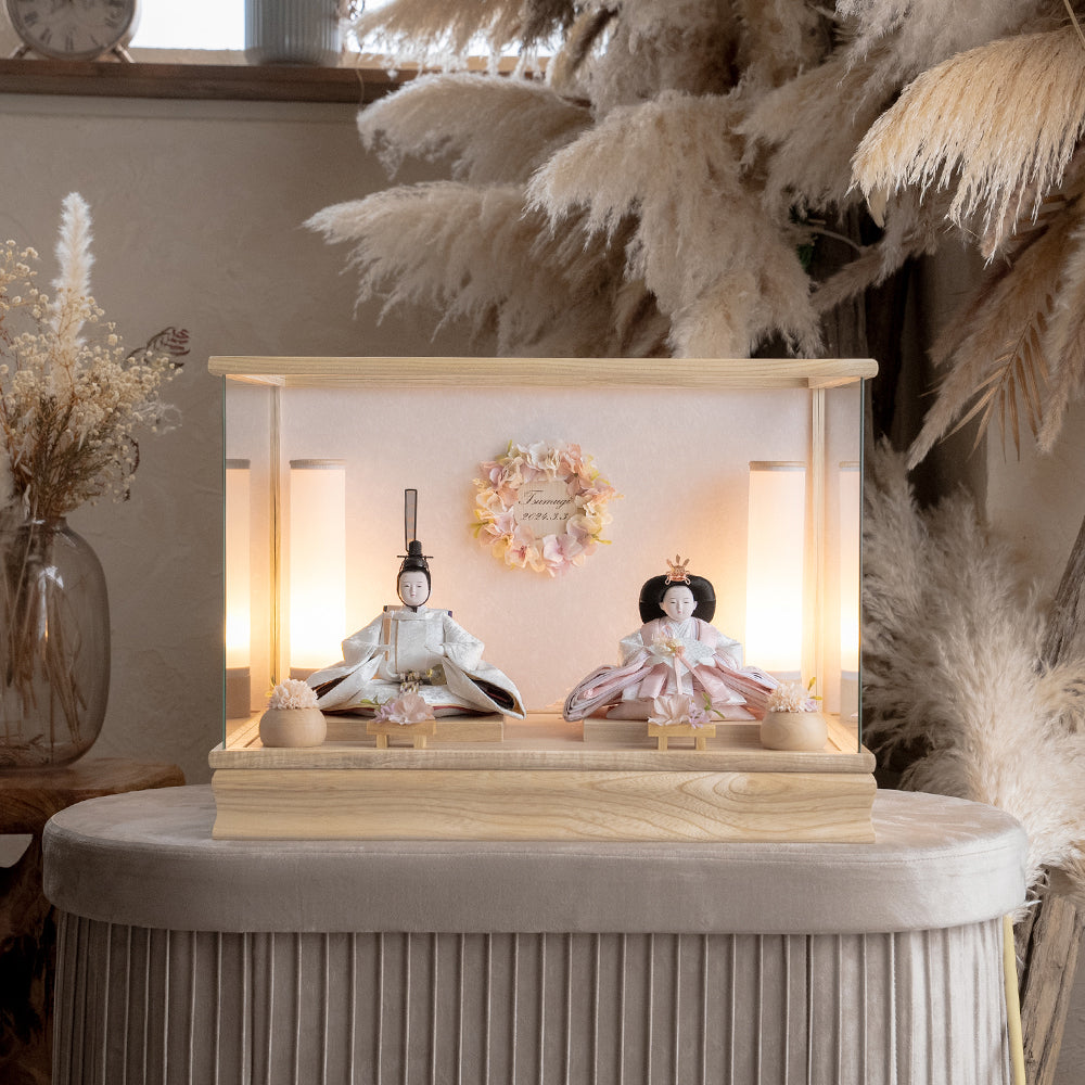 雛人形 kokokara（ここから） 和花-nodoka- 花飾りひな人形（メーカー