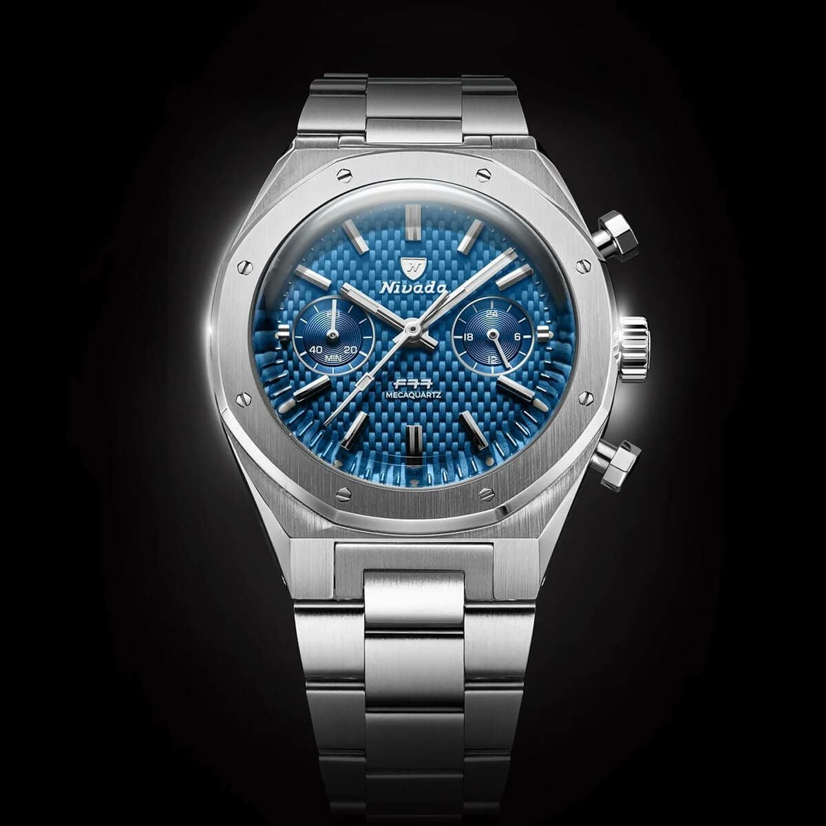 Nivada Grenchen / ニバダ グレンヒェン F77 クロノ メカクウォーツ