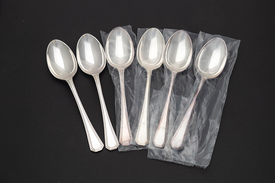 マッピン＆ウェッブ アセニアン ティースプーン（マッピンプレート）6