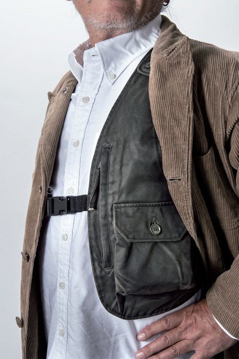 ショルダーベスト／エンジニアド ガーメンツ｜まるでホルスターのよう