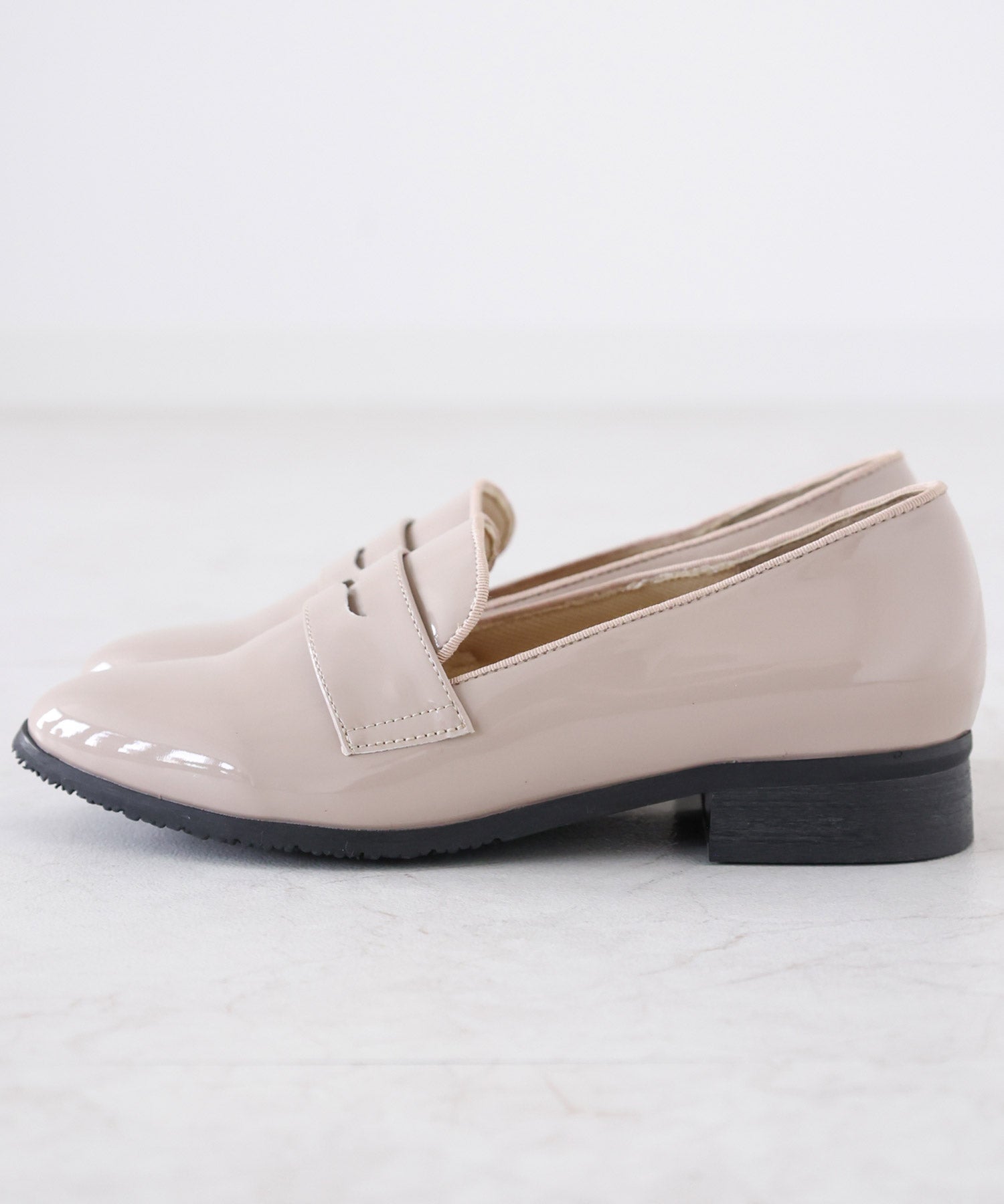 生活防水！晴雨兼用コインローファーパンプス/レインシューズ/レイン