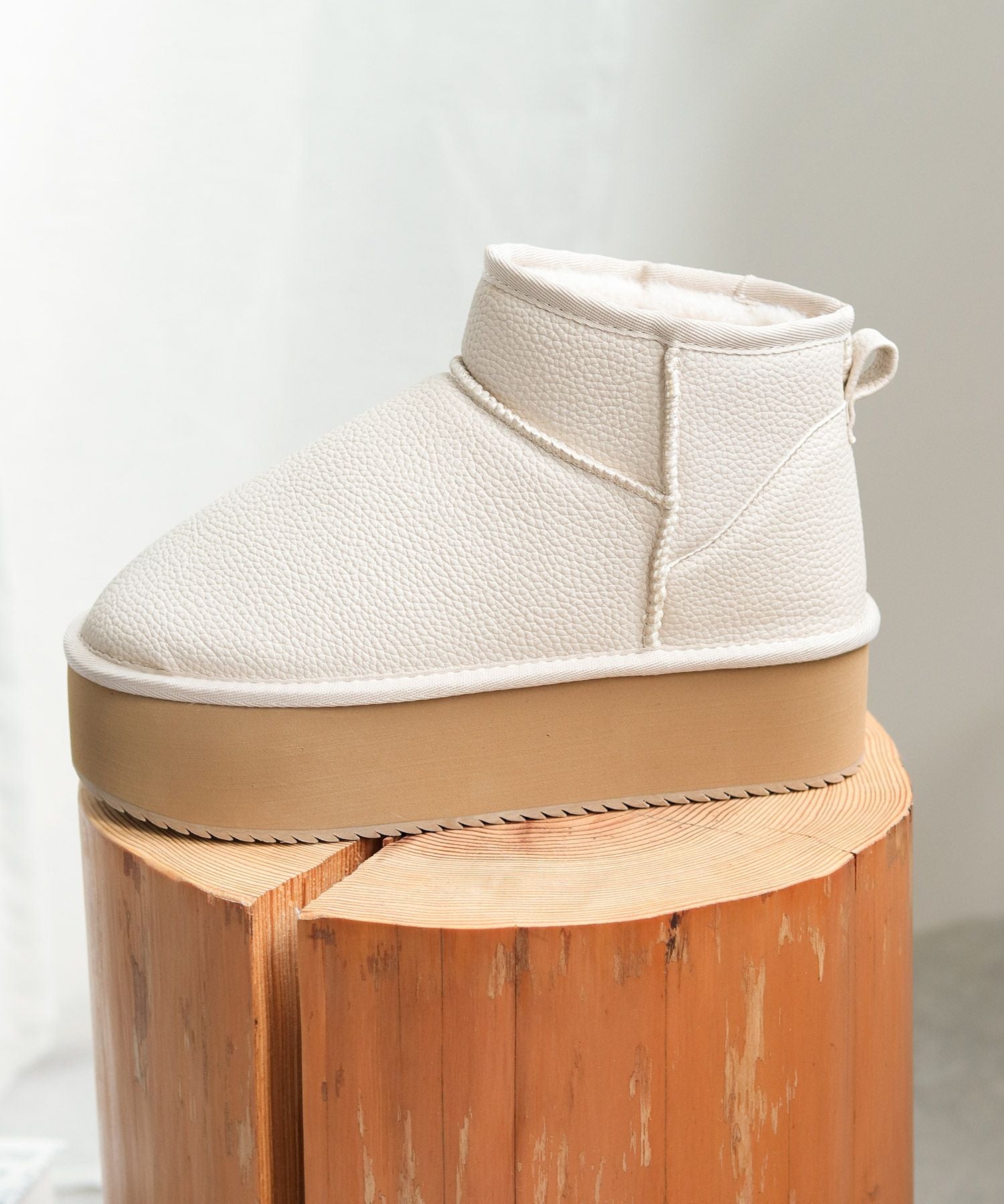 軽量厚底ムートンブーツ△返品交換不可 | SESTO(セスト)|レディース