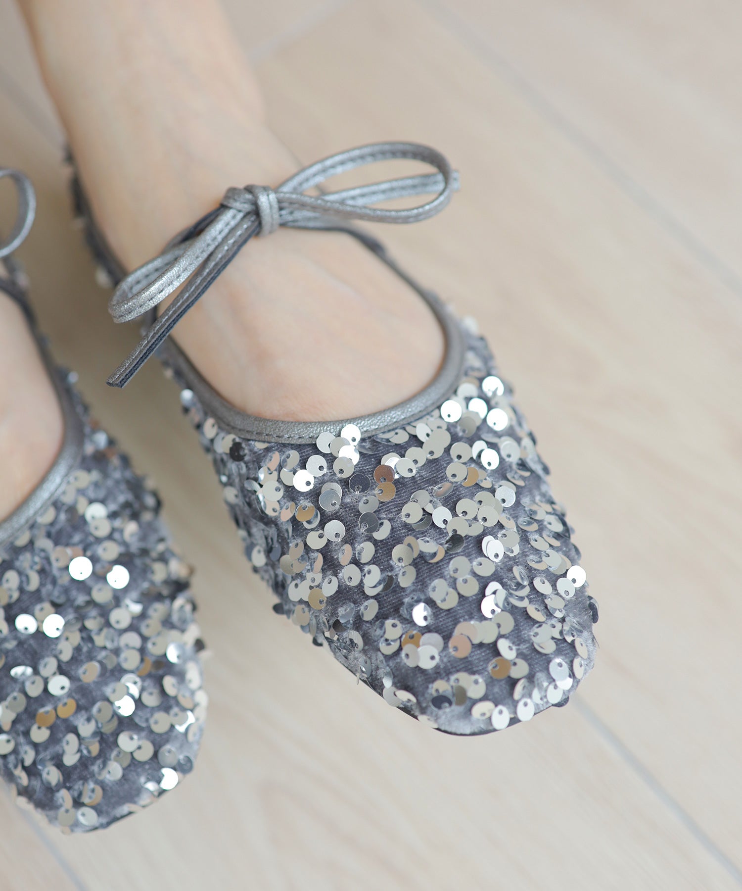 スクエアトゥレースアップバレエシューズ | SESTO(セスト)|レディース