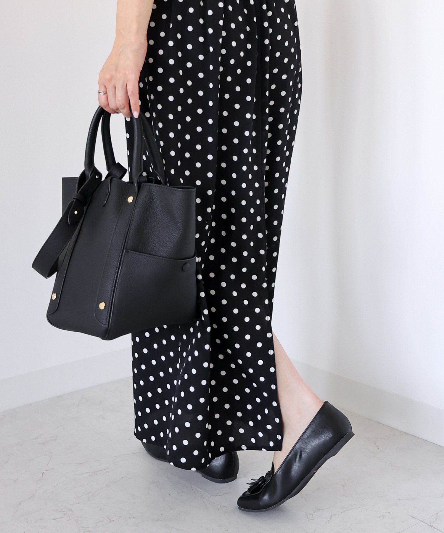 タッセル付きフラットローファーパンプス 一部4月上旬入荷予定 | SESTO