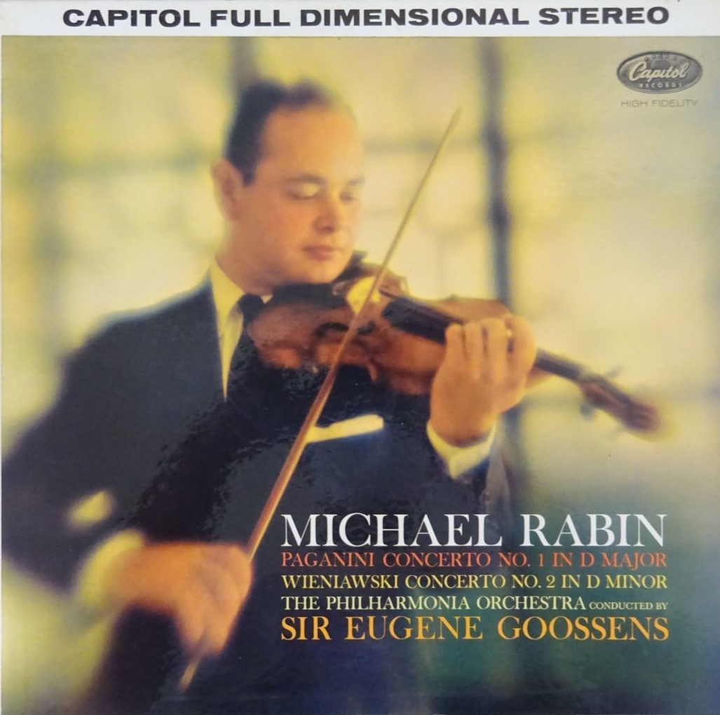 マイケル・レビン / パガニーニ＆ヴィエニャフスキ:ヴァイオリン協奏曲