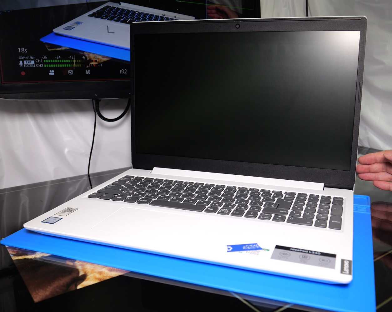 第8世代Corei5ジャンクノートが11000円！？Lenovo ideapad L340をFHD