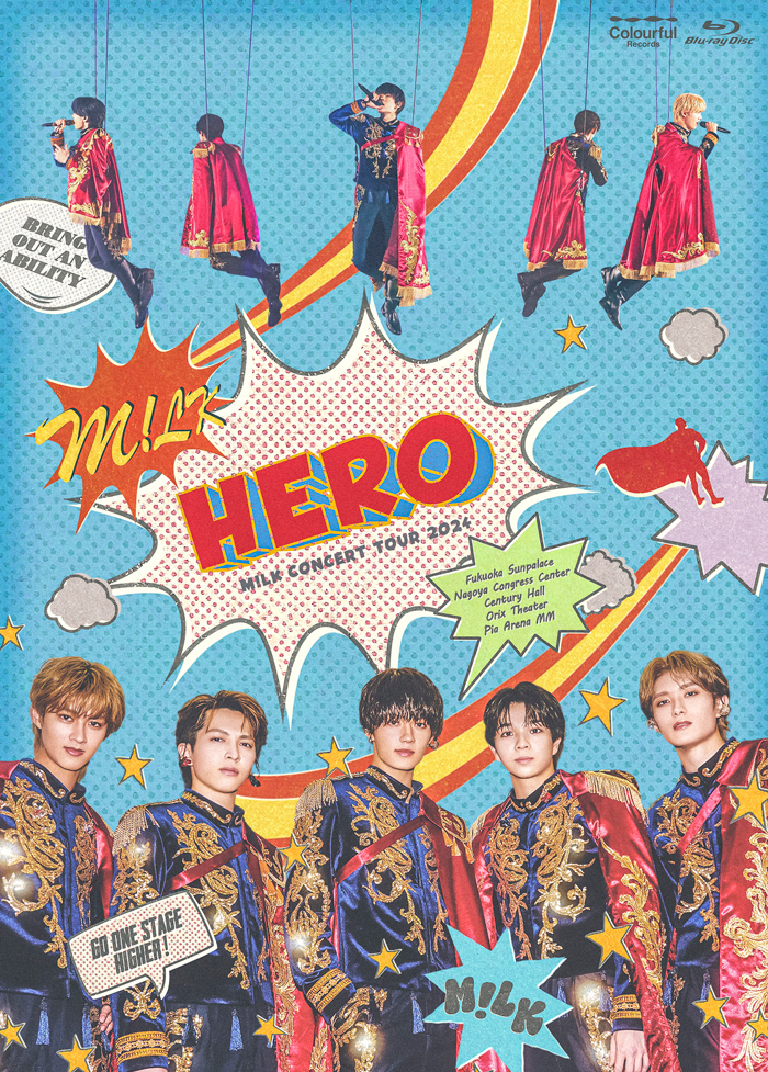 M!LK 2024年10月30日(水)発売 Blu-ray＆DVD『M!LK CONCERT TOUR 2024