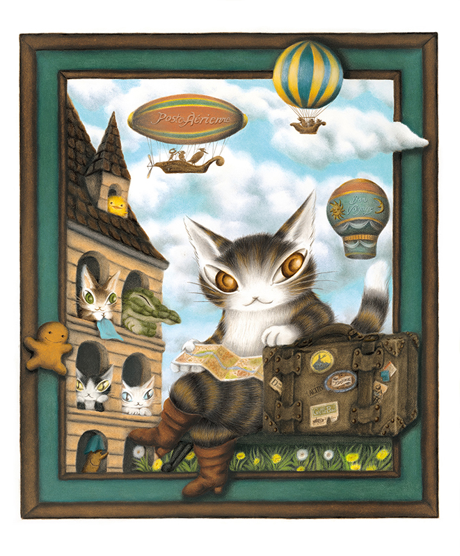 猫のダヤン40周年 ダヤンの不思議な旅 池田あきこ原画展 - Sfumart