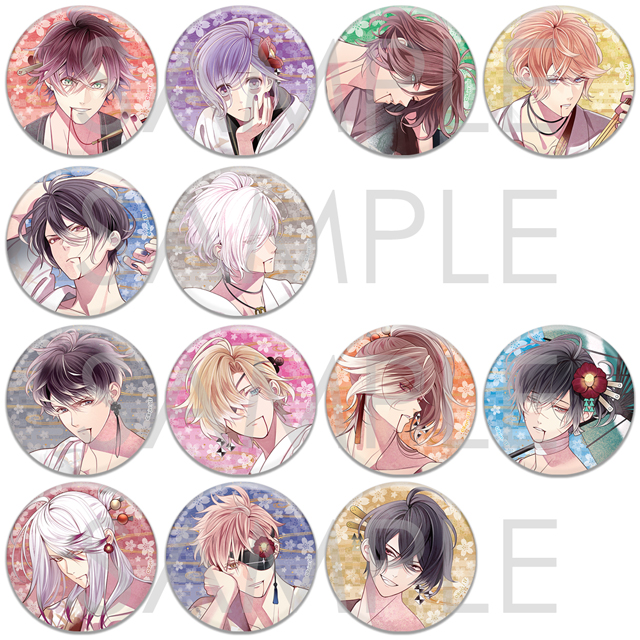 DIABOLIK LOVERS 月花魁 ビッグ缶バッジ | 乙女向け通販サイト「SKiT