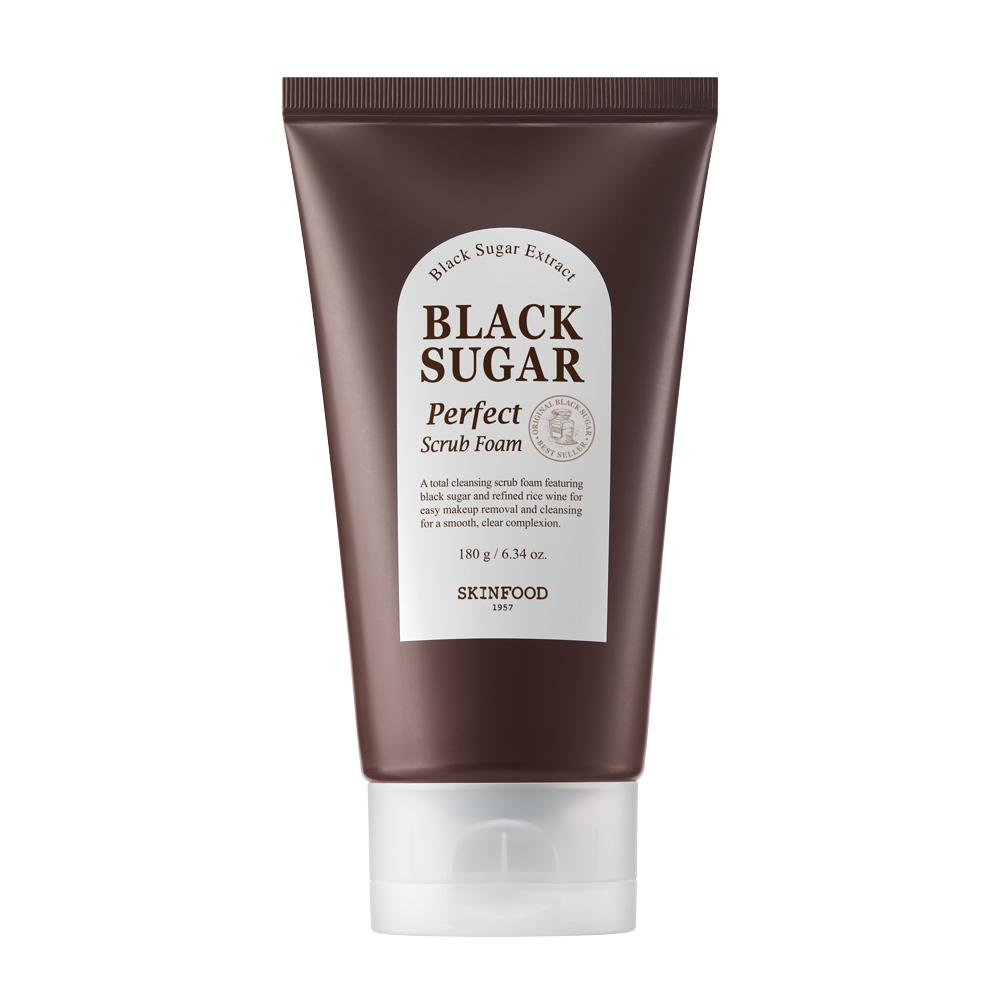 ブラックシュガー パーフェクト スクラブフォーム 180g 洗顔料 スキン