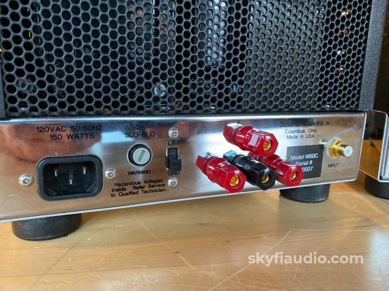 Sound Valves M60C Tube Monoblock Amplifier Pair