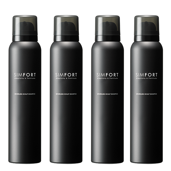 SIMFORT スパークリングスカルプシャンプー 4本セット – SIMFORT 公式