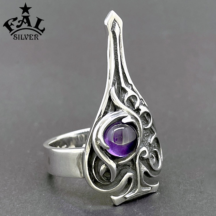 エフエーエル F.A.L FAL シルバー リング Destiny arrow スペード