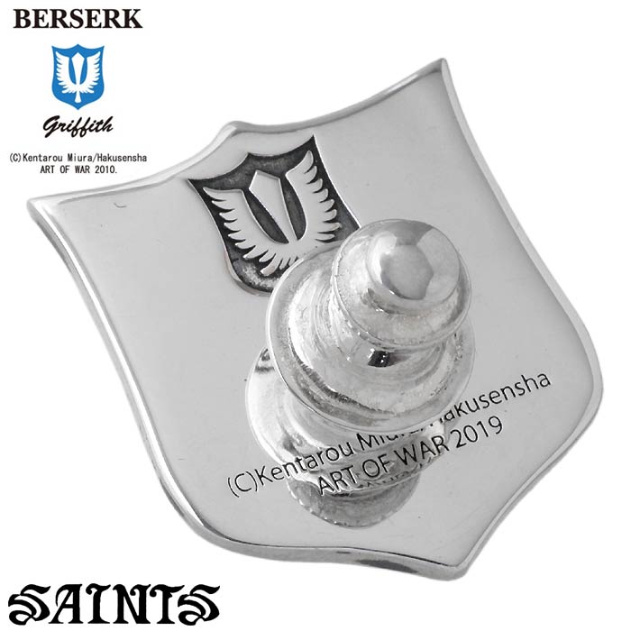 セインツxベルセルク BERSERK×SAINTS 鷹の団 ピンバッチ ピンブローチ