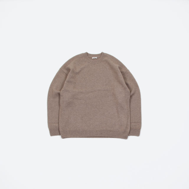 AURALEE BABY CASHMERE KNIT P/O [A9AP01BC]