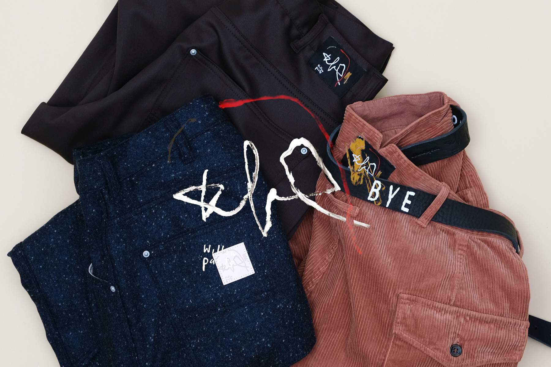 Willow Pants｜ウィローパンツ - Silver and Gold