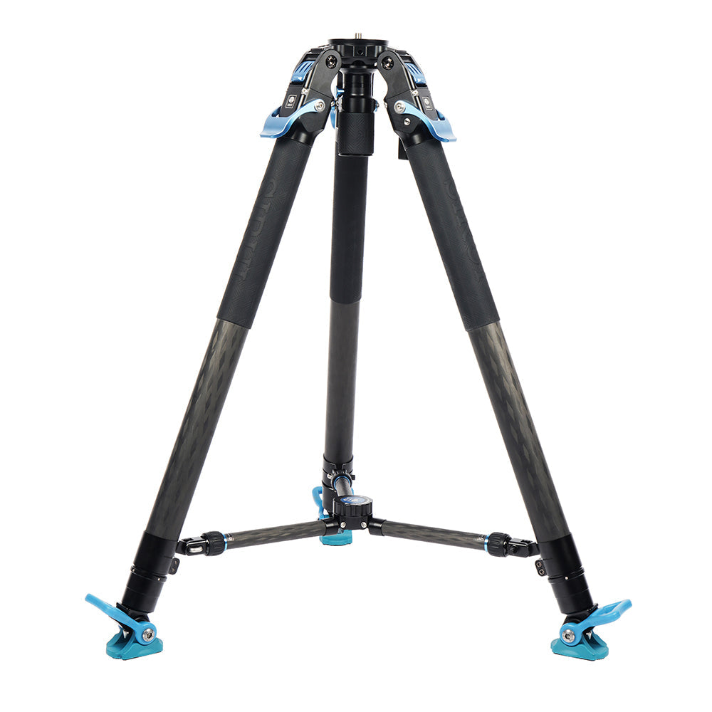 カーボンファイバー製ワンタッチシステム3段三脚(クイックハンドル付