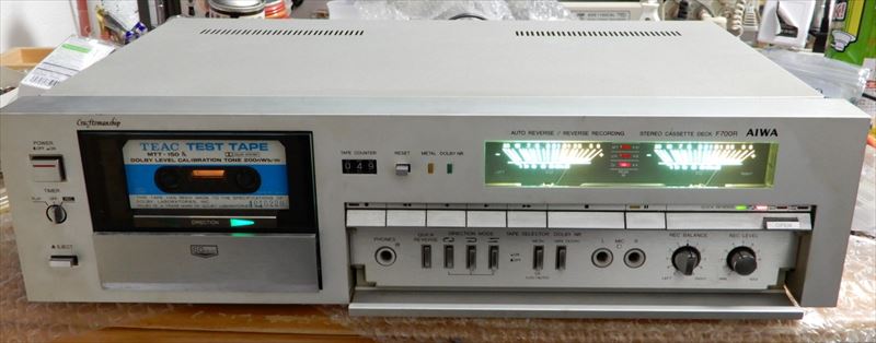 AIWA AD-F700R その2: 昭和カセットデッキ研究所