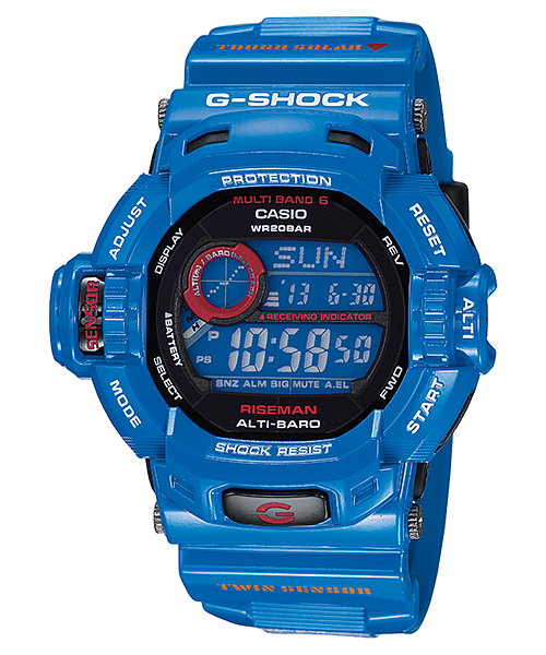 激レア】 G-SHOCK RISEMAN ライズマンGW-9200BLJ 青