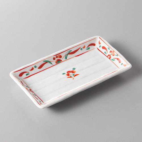 みやび街道5-319】古典赤絵長角皿銘々皿 – 業務用食器の食器プロ