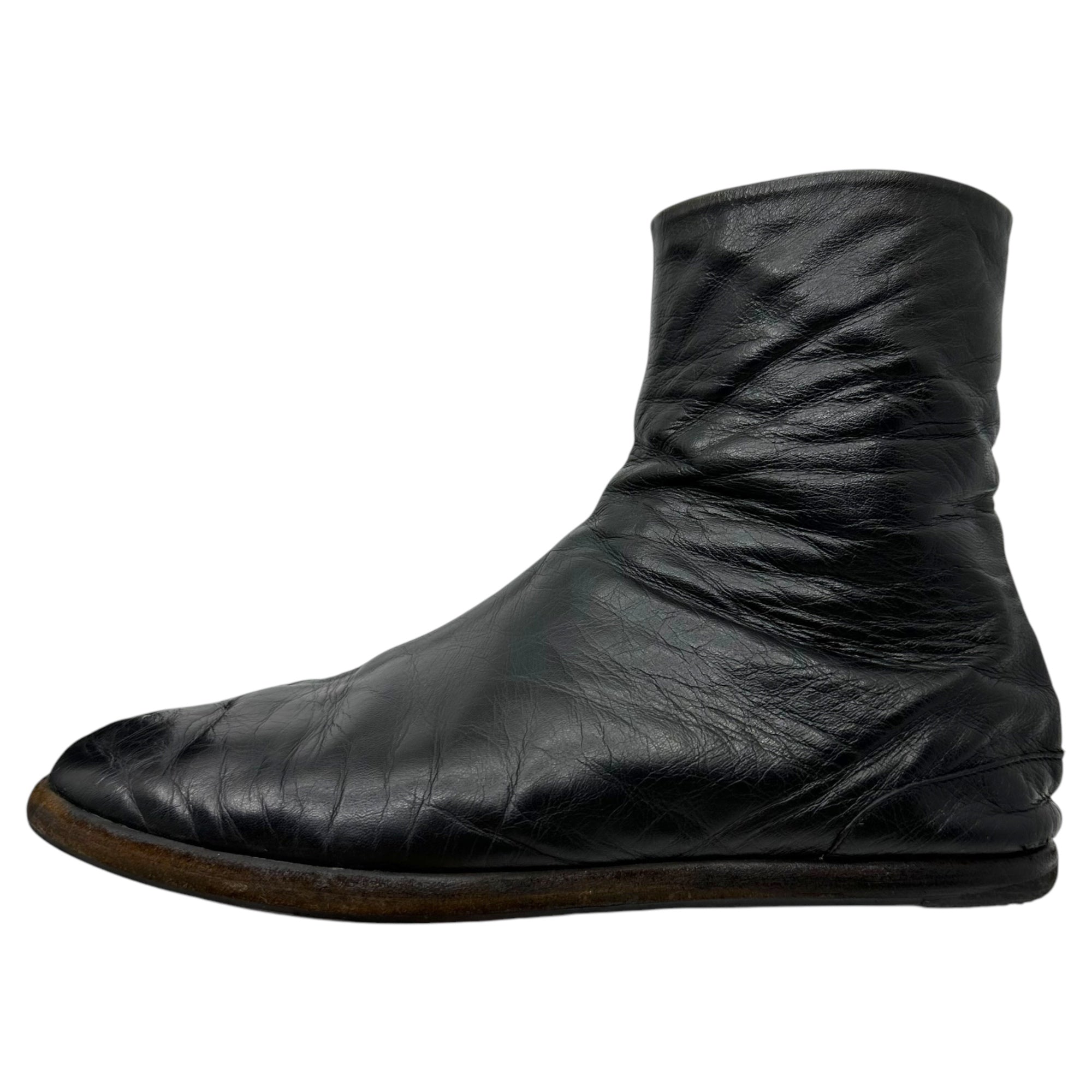 MAISON MARGIELA(メゾンマルジェラ) flat sole side zip tabi boots