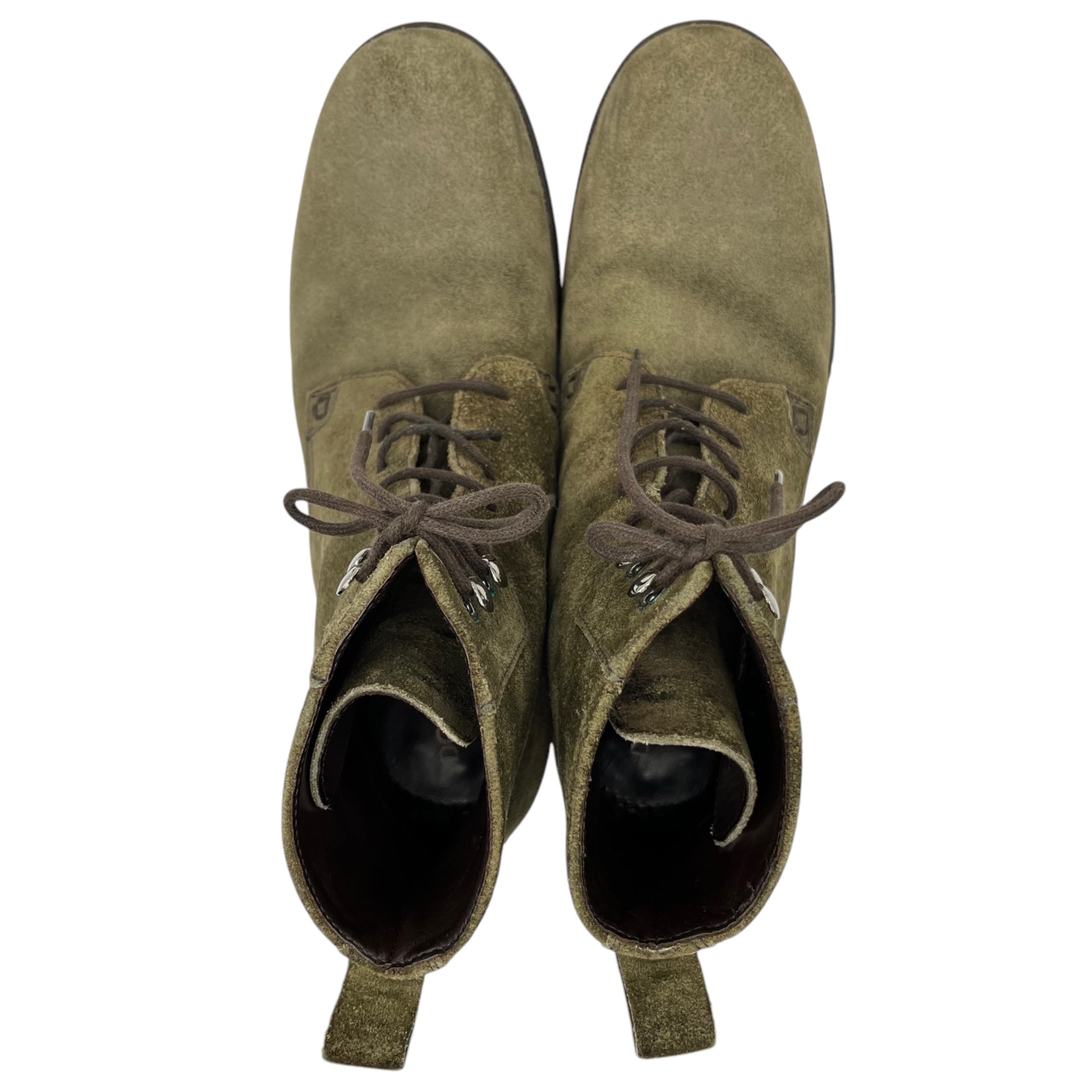 DOLCE&GABBANA(ドルチェ&ガッバーナドルガバ) suede lace-up boots