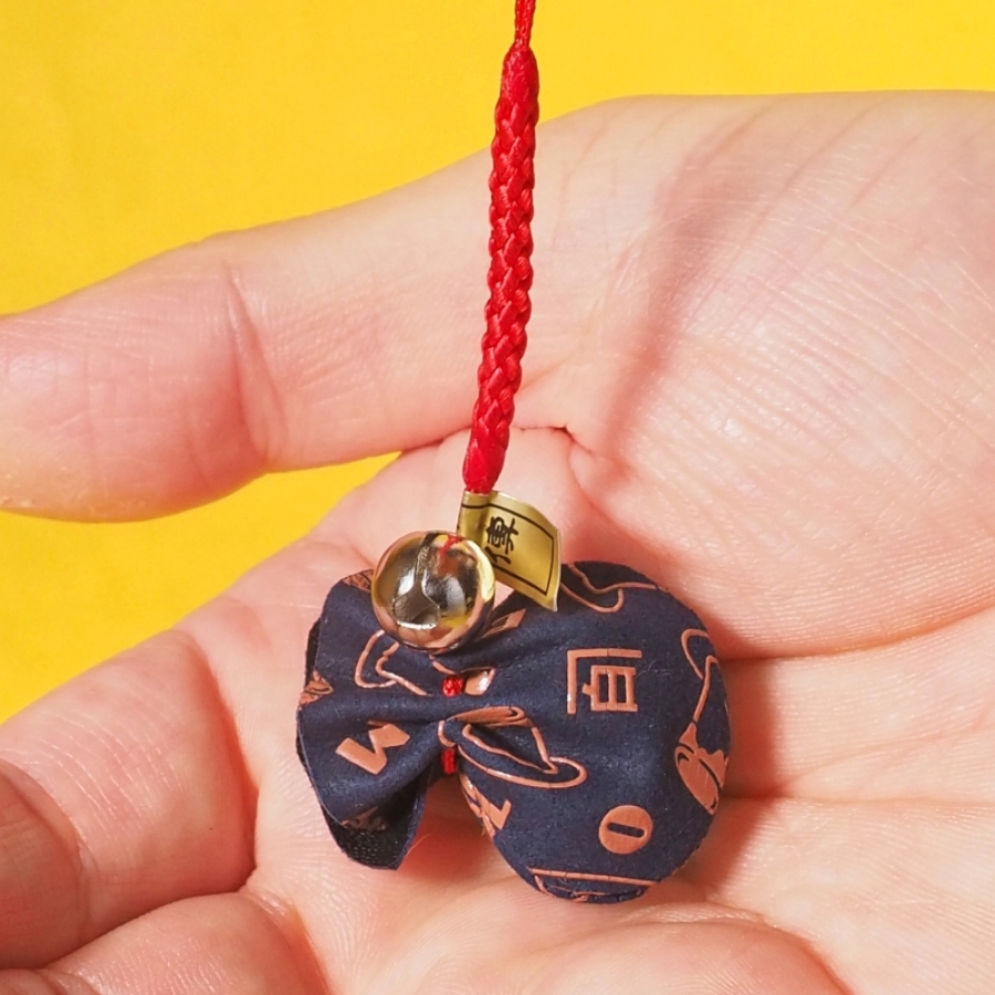 根付巾着 印傳×MARLOWE マーロウ